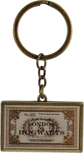 Keyring Metal - Harry Potter (London to Hogwarts Ticket)