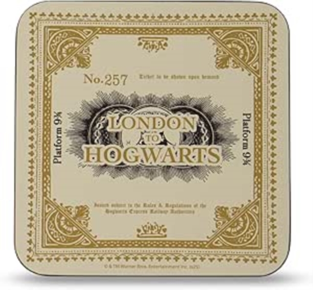 Coaster Single - Harry Potter (London to Hogwarts Ticket)