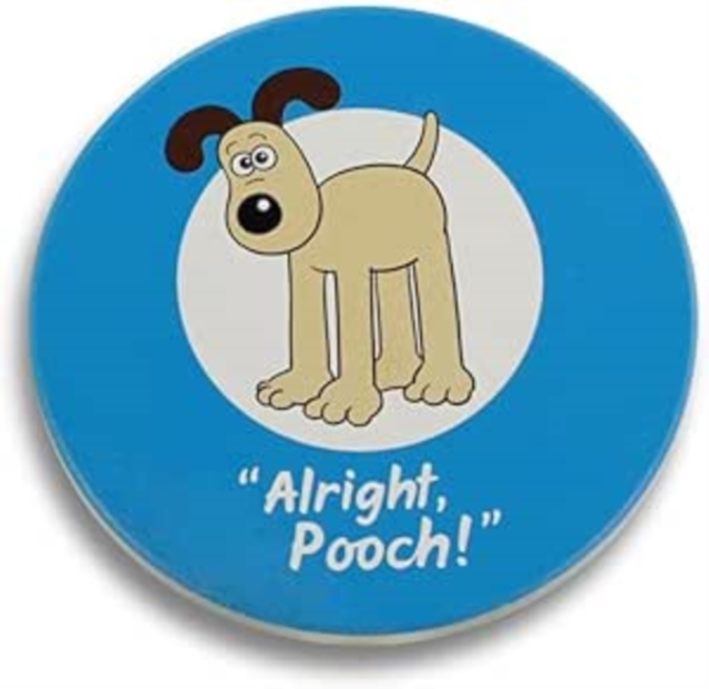 Coaster Single Ceramic - Wallace & Gromit (Gromit)