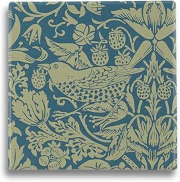 Coaster Single Ceramic - ACS William Morris (Sage)