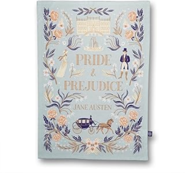 Tea Towel Recycled Cotton - Pulteney Press (Pride & Prejud.)
