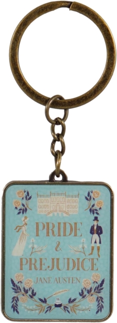 Keyring Metal - Pulteney Press (Pride & Prejudice)