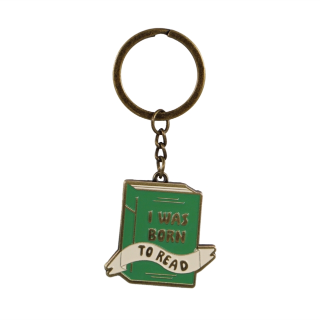 Keyring Metal - Pulteney Press (Born to Read)
