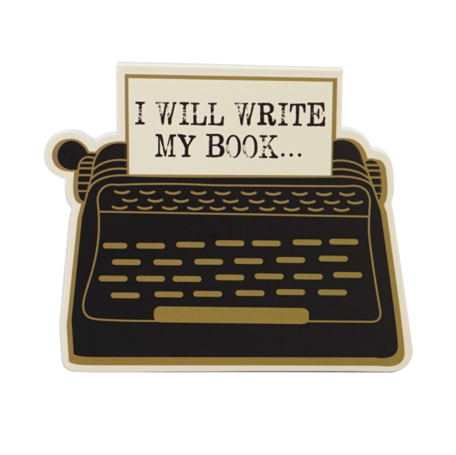 Pocket Notebook Shaped - Pulteney Press (I Will Write)