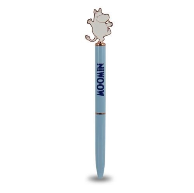 Pen Metal 2D Topper - Moomin (Moomintroll) Blue