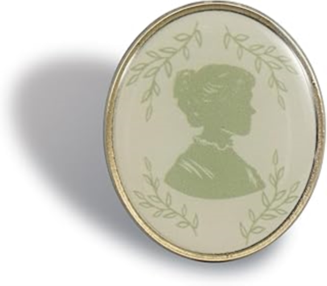 Pin Badge - Jane Austen (Silhouette)