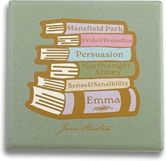 Coaster Single Ceramic - Jane Austen (Books)