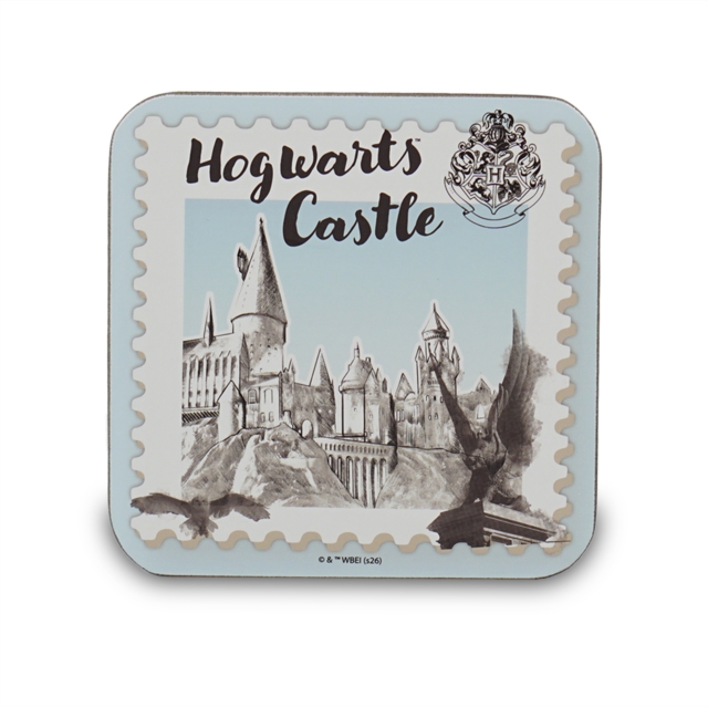 Coaster Single - Harry Potter (Hogwarts Castle Sketch)