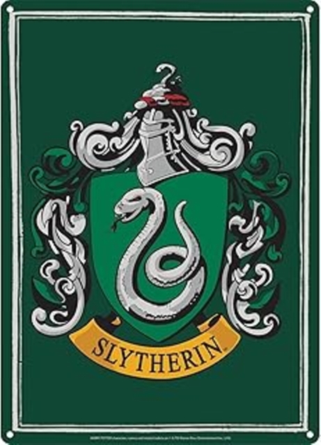 Tin Sign A5 - Harry Potter (Slytherin)