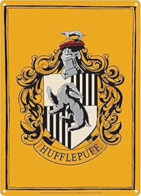 Tin Sign A5 - Harry Potter (Hufflepuff)