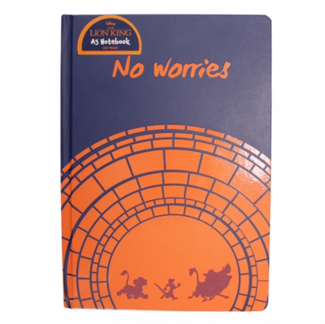 Lion King No Worries Notebook A5