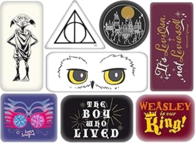 Magnet Epoxy Set of 8 - Harry Potter (Characters)