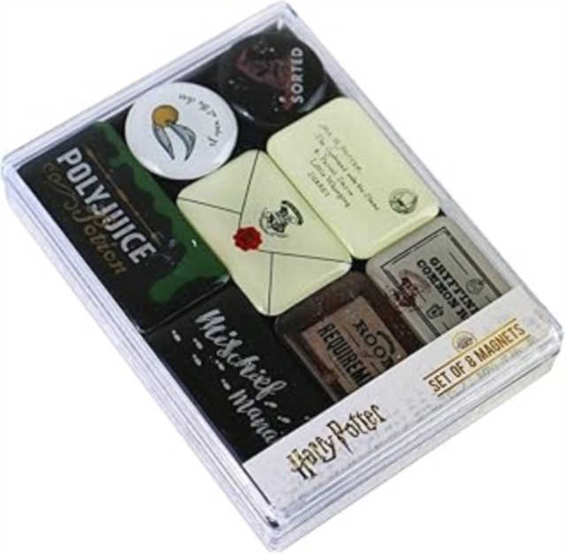 Magnet Epoxy Set of 8 - Harry Potter (Hogwarts Artifacts)