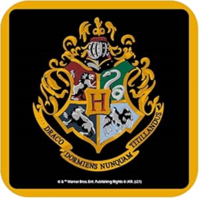 Coaster Single - Harry Potter (Hogwarts Crest)