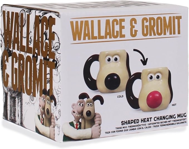 Mug Shaped Heat Chg. Boxed - Wallace & Gromit (Gromit)