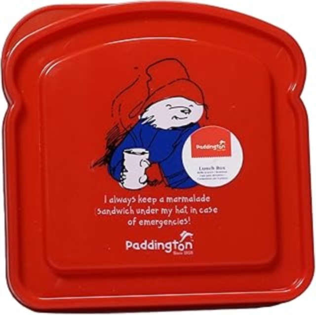 Lunch Box Plastic - Paddington Bear (Sandwich)