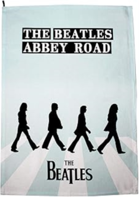 Tea Towel Recycled Cotton - The Beatles (Abbey Road)