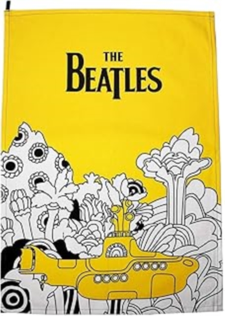 Tea Towel Recycled Cotton - The Beatles (Yellow Submarine)