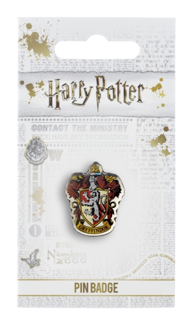 GRYFFINDOR CREST PIN BADGE