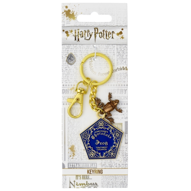 HP Chocolate Frog Metal Keyring
