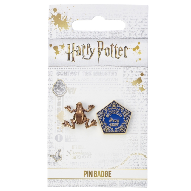 HP Chocolate Frog Pin Badge