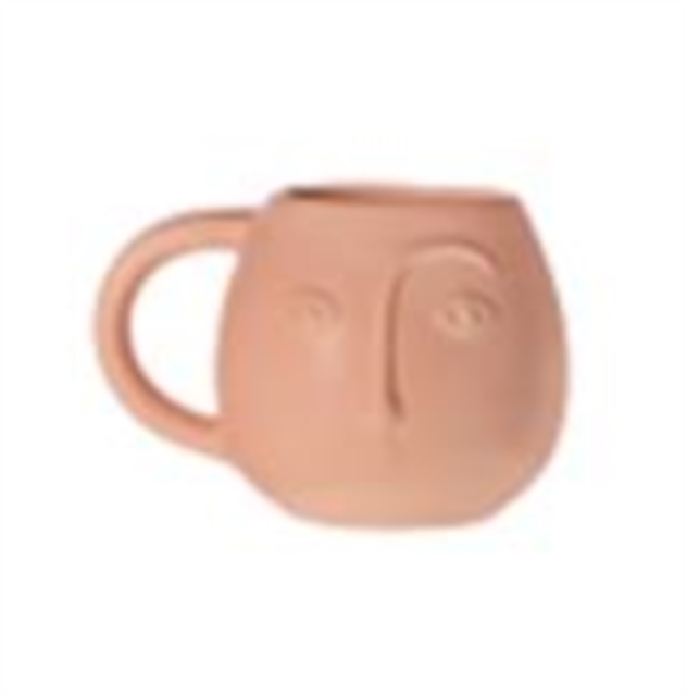 Face Mug Matt Pink