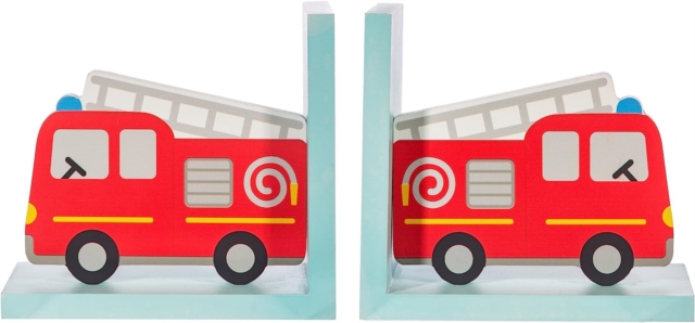 Fire Engine Bookends