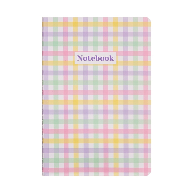 Sass & Belle Gingham Check A5 Notebook