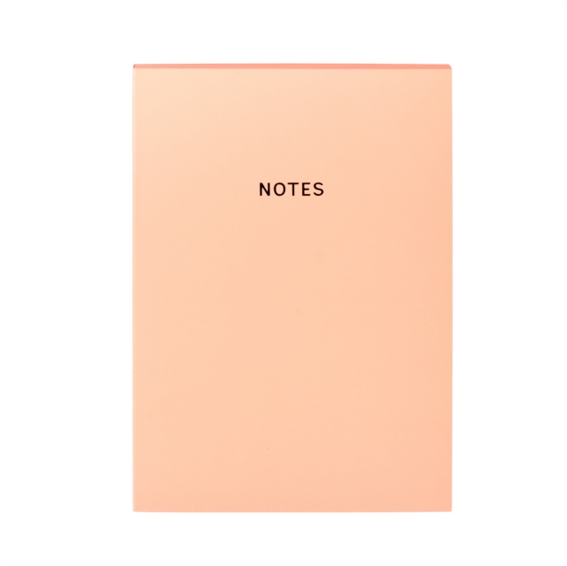 Colourblock A5 Notebook Coral