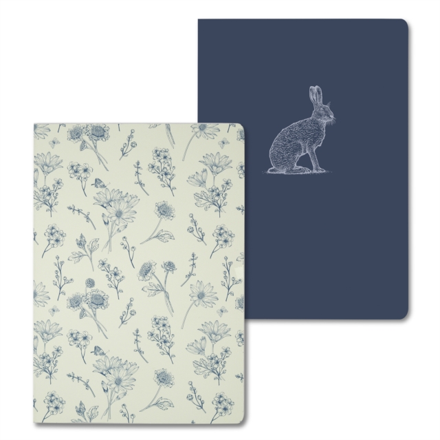 Woodland Trust Set of 2 A5 Rabbit Exercise Books