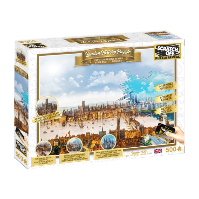 London Scratch Off 500pc Puzzle