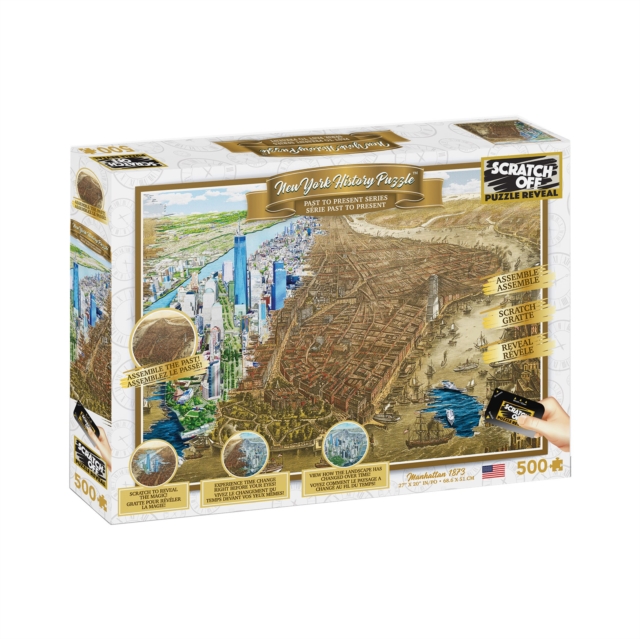 New York Scratch Off 500pc Puzzle