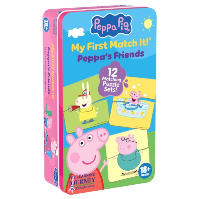 Peppa Pig My First Match It Tin Peppa's Friends