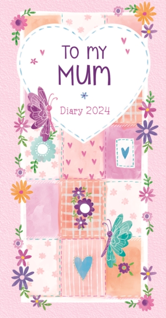 To My Mum Slim Diary 2024