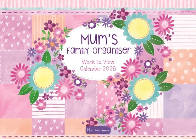 Mum's Week-to-View Planner A4 Calendar 2025