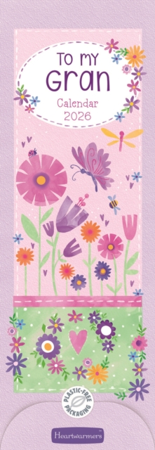To My Gran Slim Calendar 2026