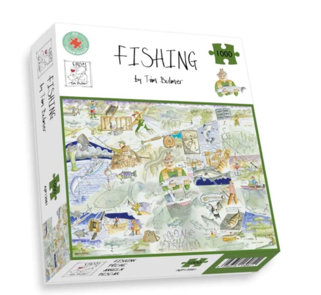 Tim Bulmer's Fishing Jigsaw 1000 Piece Puzzle