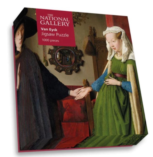 National Gallery's Portrait of Giovanni Arnolfini and his Wife 1000 Piece Puzzle