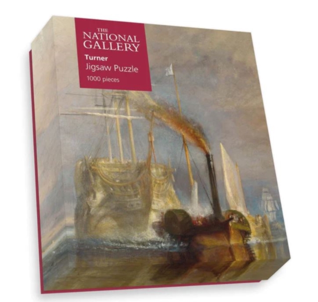 National Gallery's The Fighting Temeraire tugged to her last berth to be broken up, 1838 1000 Piece Puzzle