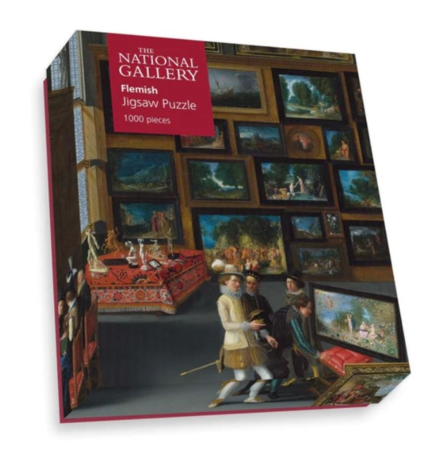 National Gallery's Cognoscenti in a Room hung with Pictures 1000 Piece Puzzle