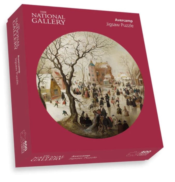 National Gallery's A Winter Scene with Skaters near a Castle 1000 Piece Puzzle