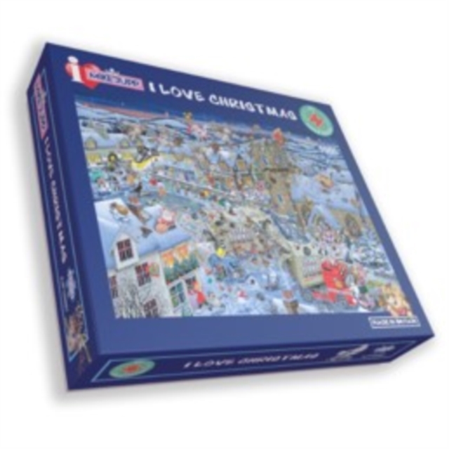 Mike Jupp's I Love Christmas - 1000 Piece Puzzle