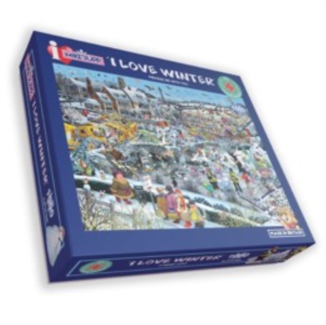 Mike Jupp's I Love Winter - 1000 Piece Puzzle