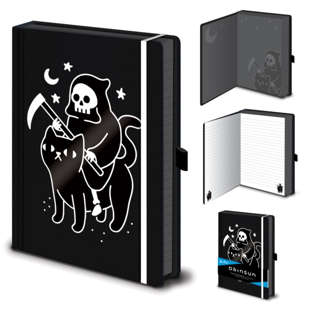 Obinsun (Death Rides a Black Cat) A5 Premium A5 Premium Notebook