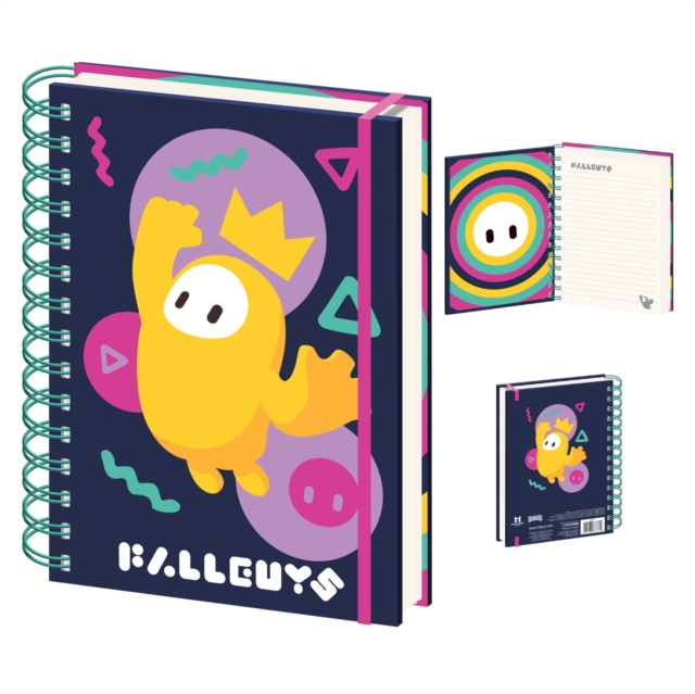 Fall Guys (Nothing But Vibes) A5 Wiro Notebook