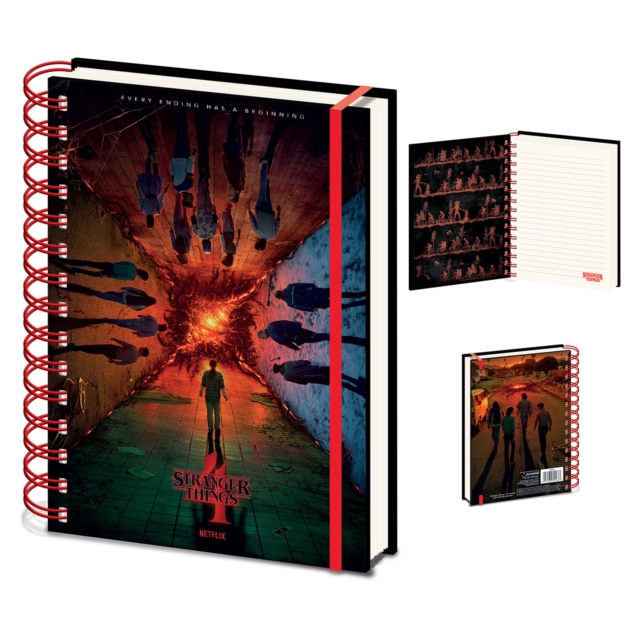 Stranger Things 4 (Every Ending Has A Beginning) A5 Wiro Notebook