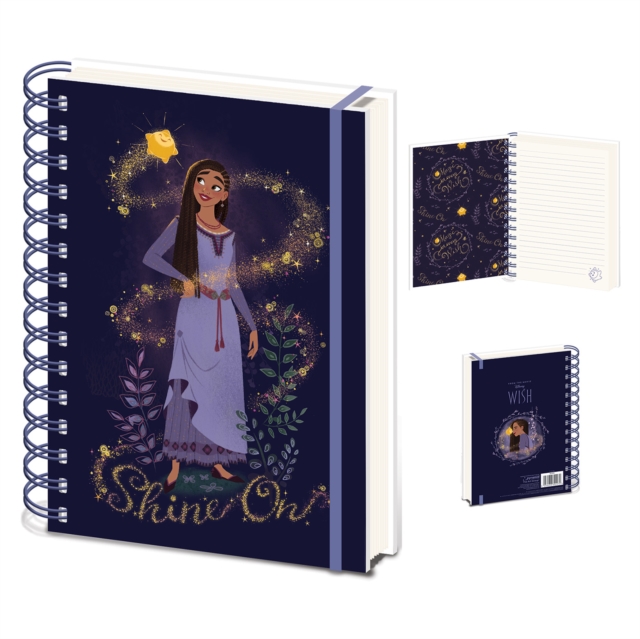 Wish (Shine On) A5 Wiro Notebook