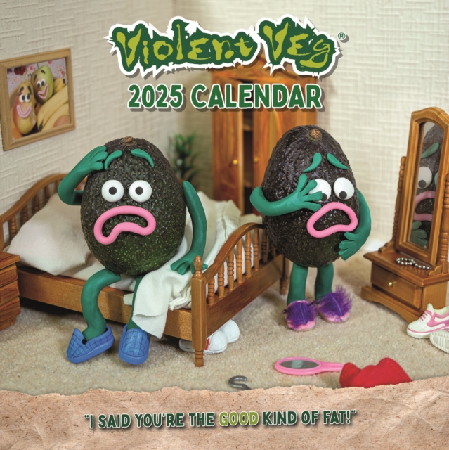 Violent Veg Square Wall Calendar 2025