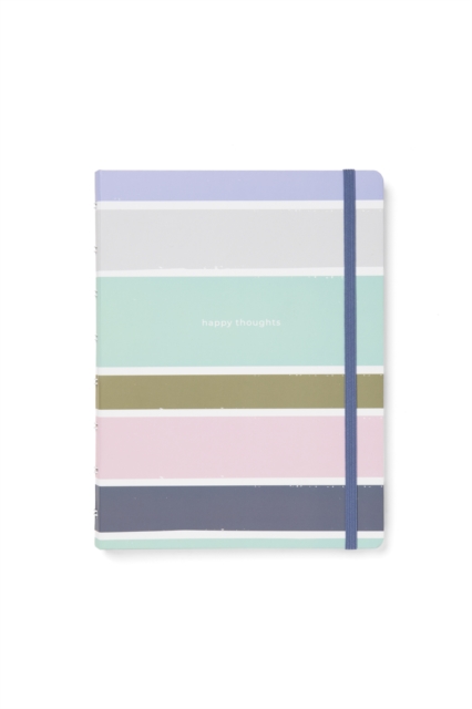 Filofax Good Vibes A5 Refillable Notebook - Stripes