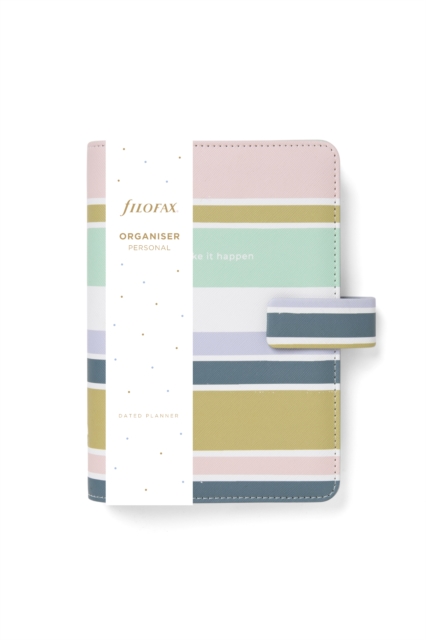 Filofax Personal Good Vibes Organiser - Stripes